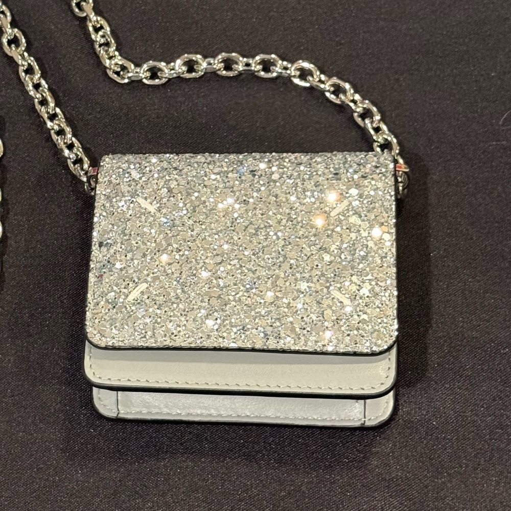 Maison Martin Margiela Silver mini crossbody bag